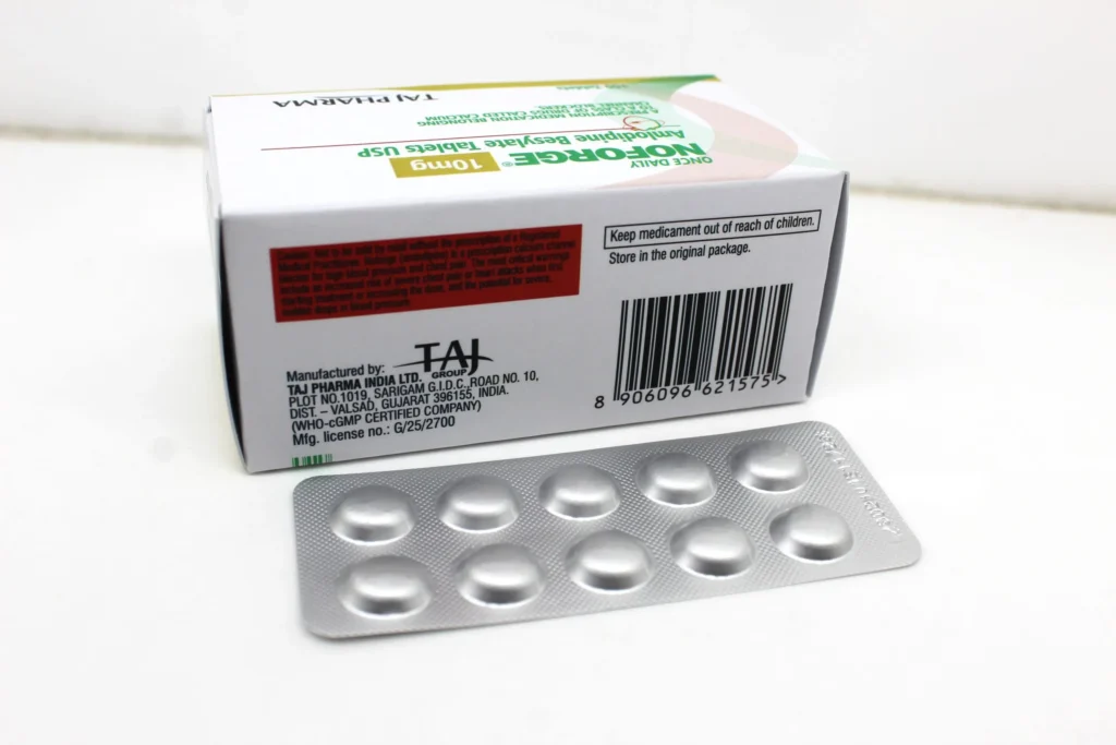Amlodipine besylate 10mg Tablets Manufacturer Supplier