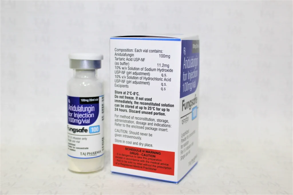 Anidulafungin for injection 100mg FDA approved