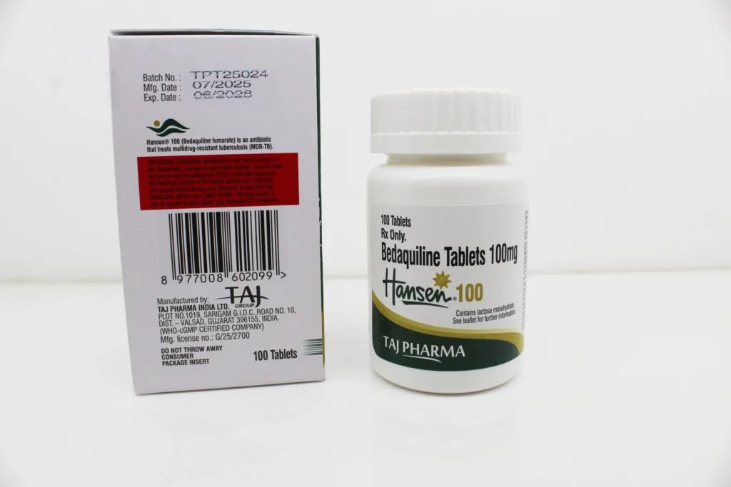 Bedaquiline Tablets 100mg Manufacturer Suppliers in India