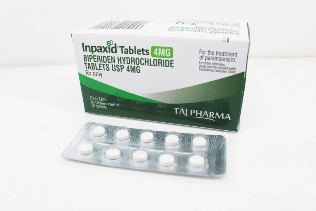 Biperiden Hydrochloride Tablets 4mg Manufacturer Supplier in Vapi Gujarat