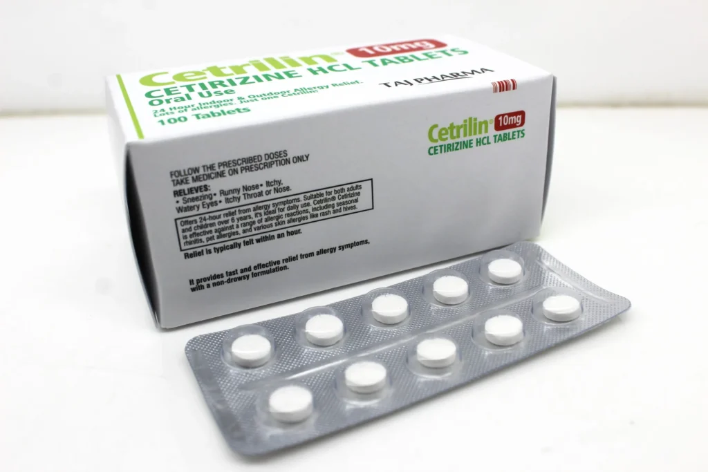 Cetirizine 10mg Tablets Manufacturer Suppliers in India