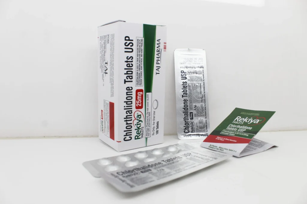Chlorthalidone 25mg Tablets Manufacturers PAN India Exporters
