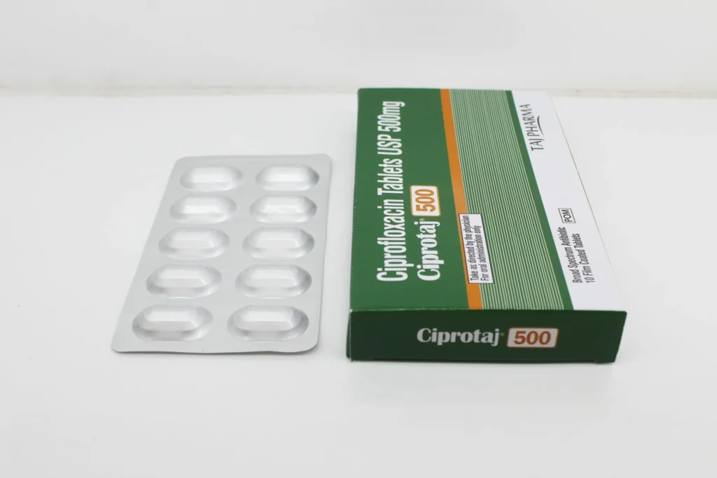 Ciprofloxacin Tablets USP 500mg Manufacturers PAN India Exporters