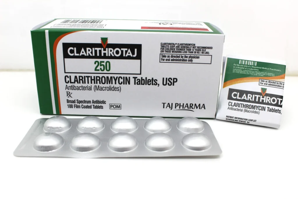 Clarithromycin 250mg Tablets Manufacturer Supplier and PCD Pharma Franchise