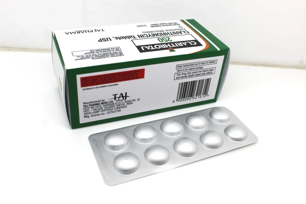 Clarithromycin 250mg Tablets Manufacturer Vapi Gujarat