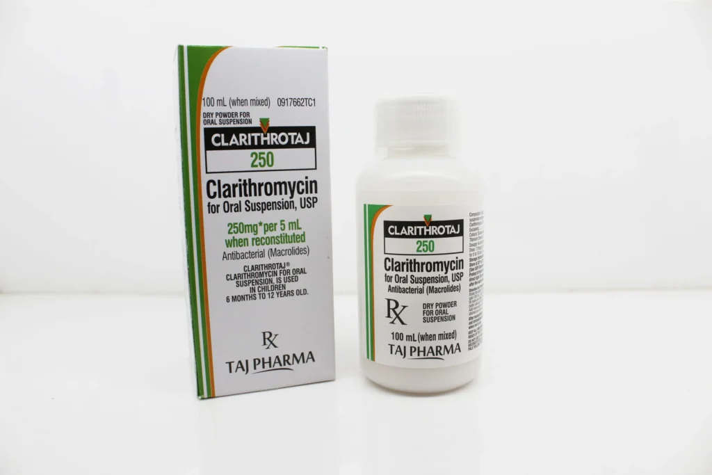Clarithromycin for Suspension 250mg (Clarithrotaj) Manufacturer Suppliers in India