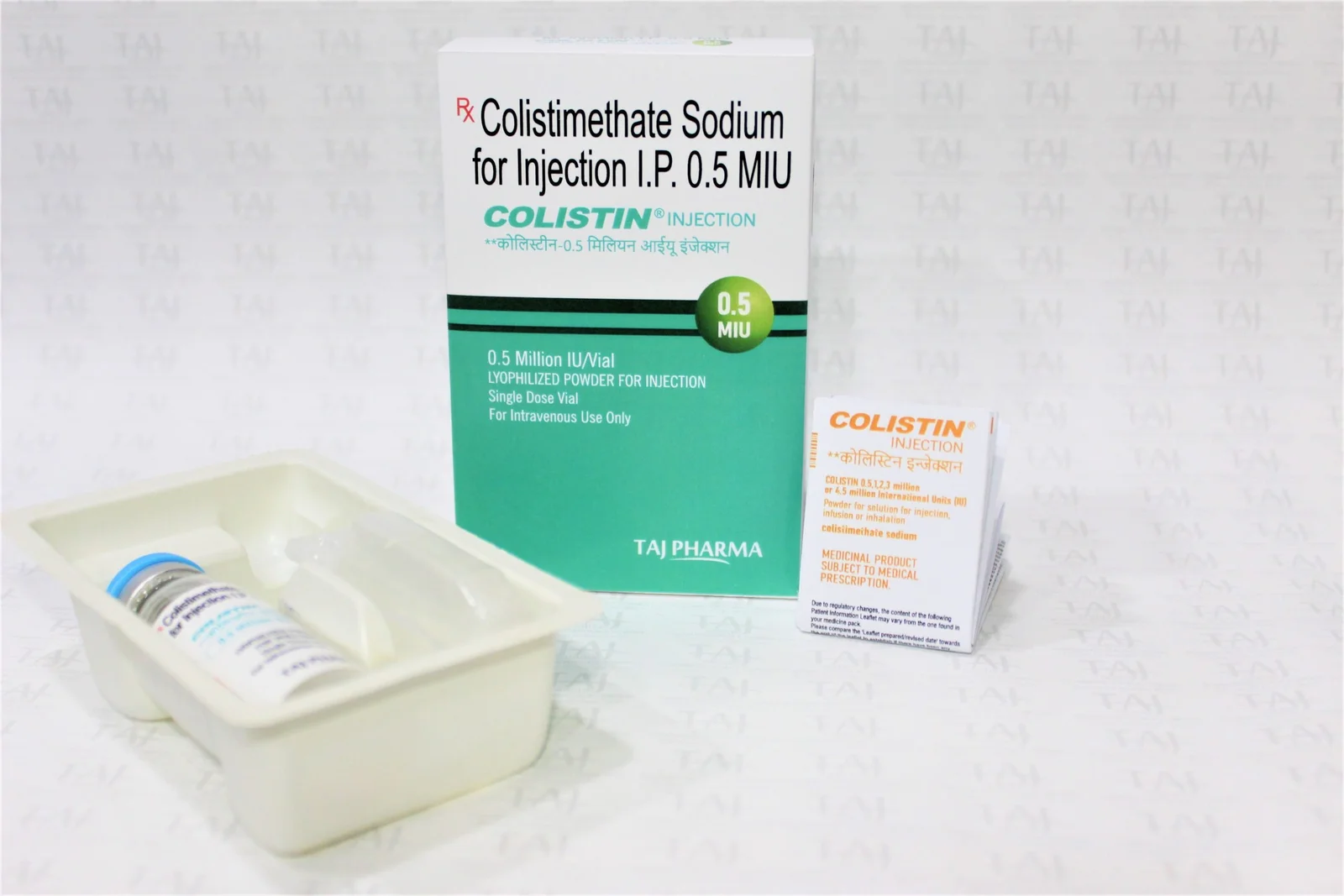 Colistimethate Sodium for Injection IP 0.5MIU Suppliers