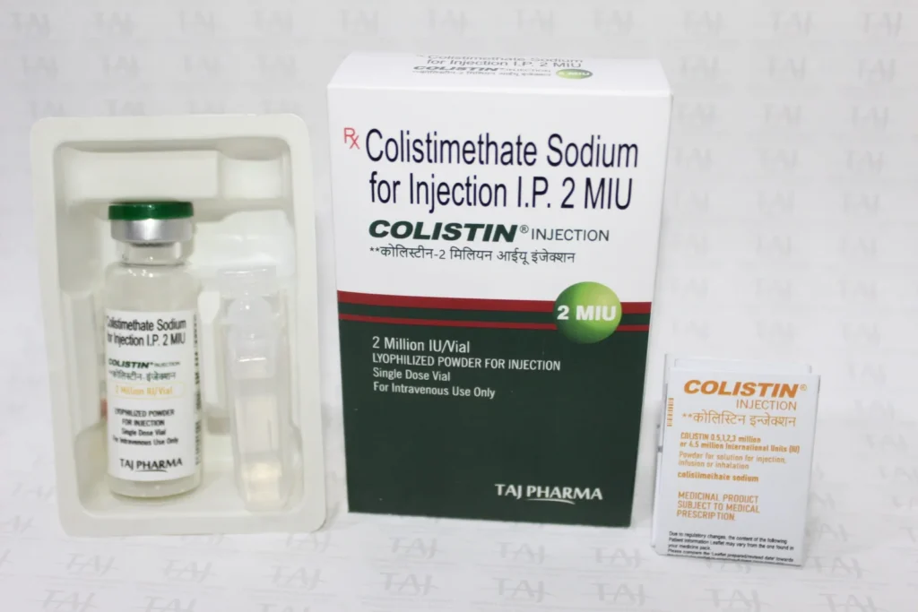 Colistimethate Sodium for Injection IP 2MIU Wholesale