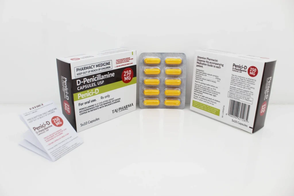 D-Penicillamine 250mg ContractManufacturers
