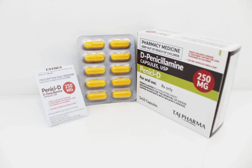 D- Penicillamine 250mg FDA approved