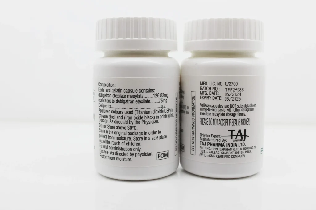 Dabigatran Etexilate Mesylate Capsules 110mg Manufacturer & Supplier