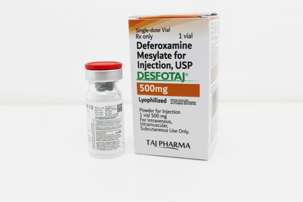 Deferoxamine Mesylate for Injection 500mg Manufacturers PAN India Suppliers