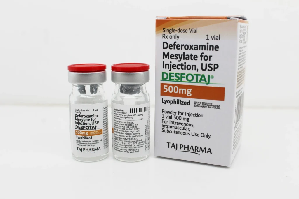 Deferoxamine Mesylate for Injection 500mg Supplier in Vapi Gujarat