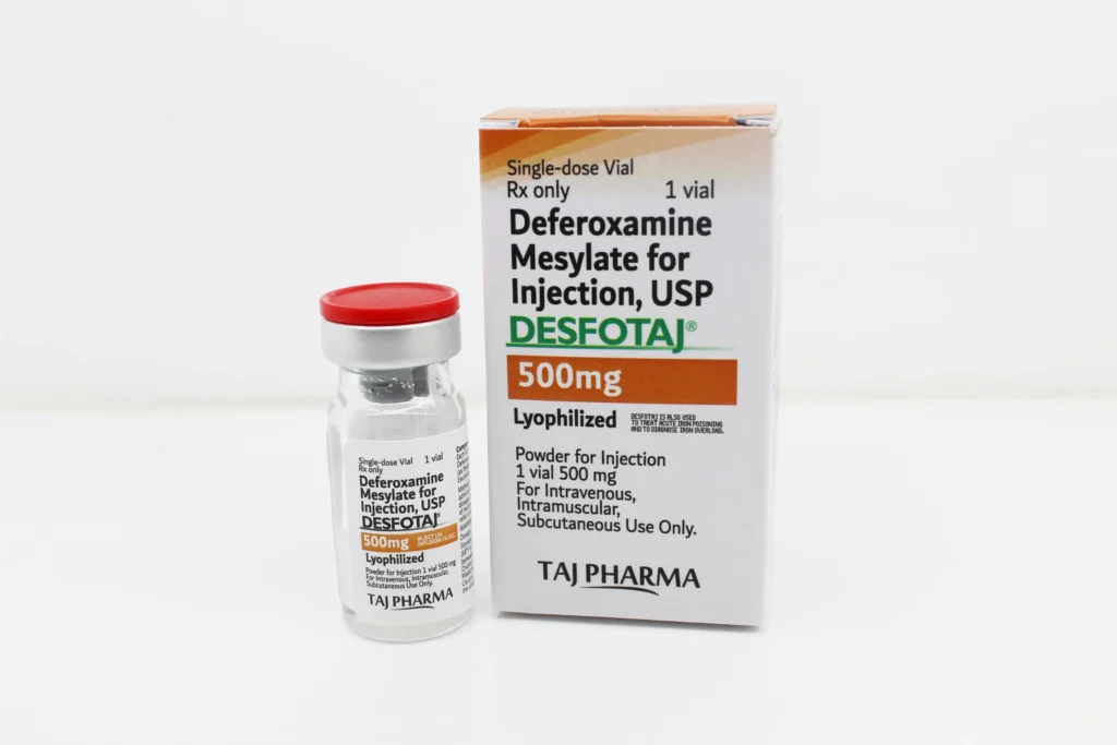 Deferoxamine for Injection 500mg Manufacturer Supplier and PCD Pharma Franchise