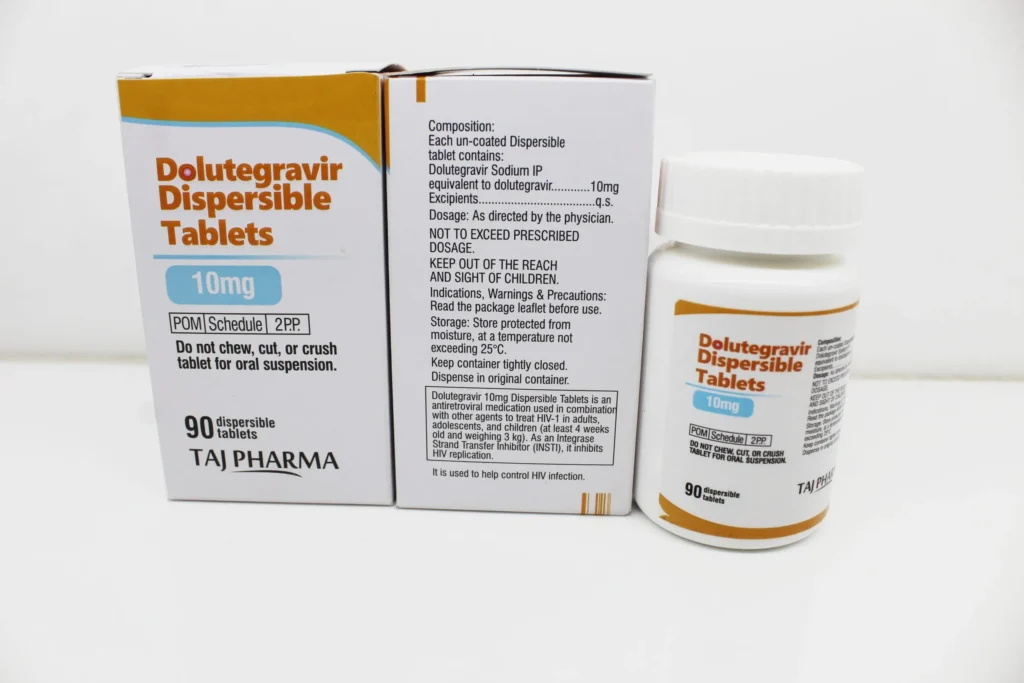 Dolutegravir Dispersible Tablets 10mg Manufacturer Supplier in Vapi Gujarat