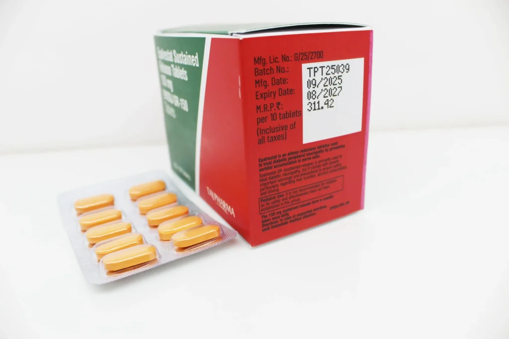Epalrestat Sustained Release Tablets 150mg Manufacturer Supplier