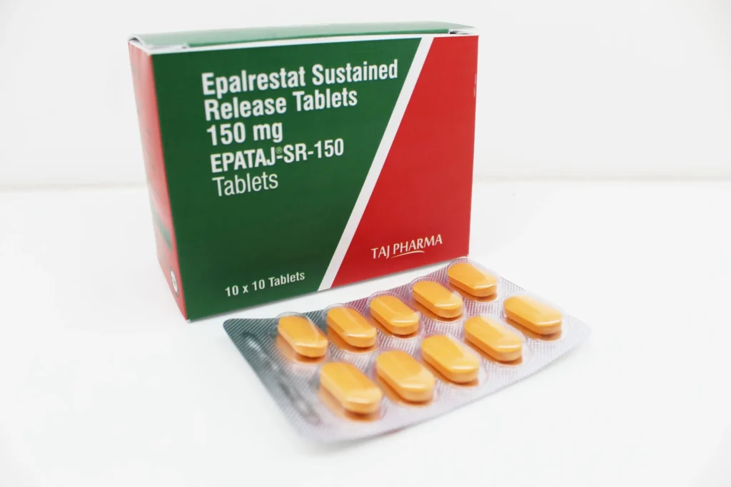 Epalrestat Sustained Release Tablets 150mg Manufacturer Suppliers in India