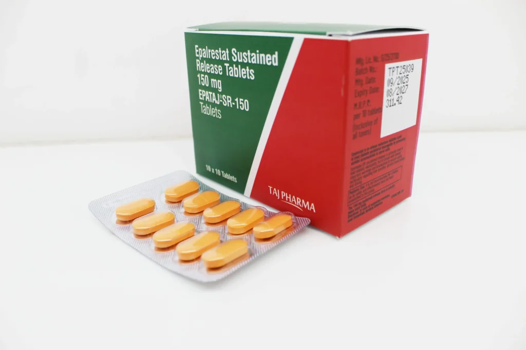 Epalrestat Sustained Release Tablets 150mg Manufacturer Vapi Gujarat