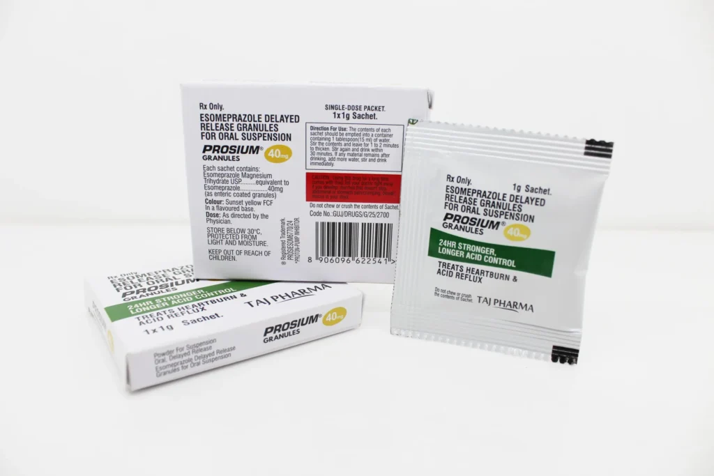 Esomeprazole Oral Suspension 40mg Manufacturers PAN India Suppliers Exporters