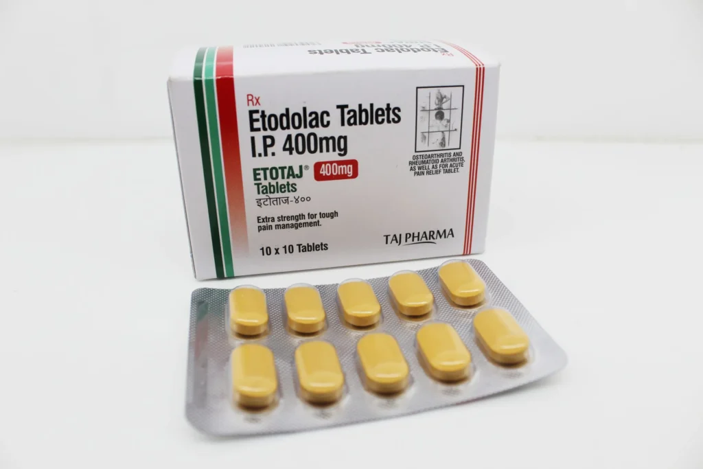 Etodolac Tablets 400mg PAN India Manufacturer