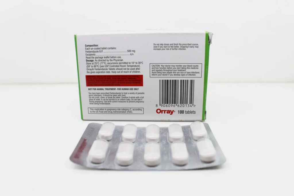 Fenbendazole Tablets 500mg Manufacturer in India