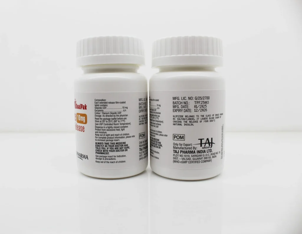 Glipizide 10mg Tablets Manufacturer from Mumbai