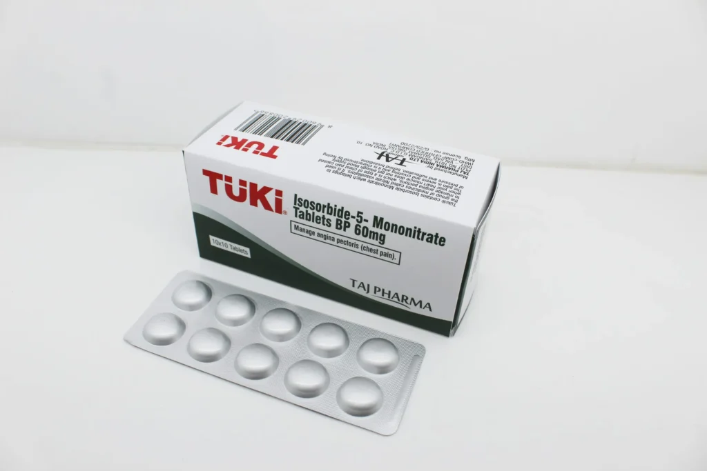Isosorbide 5 Mononitrate 60mg Tablets Manufacturer-Supplier and PCD Pharma Franchise