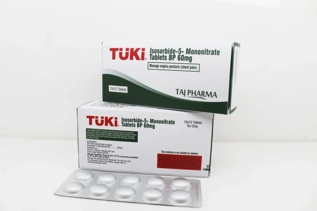 Isosorbide 5 Mononitrate 60mg Tablets Manufacturers India Pioneer Exporters