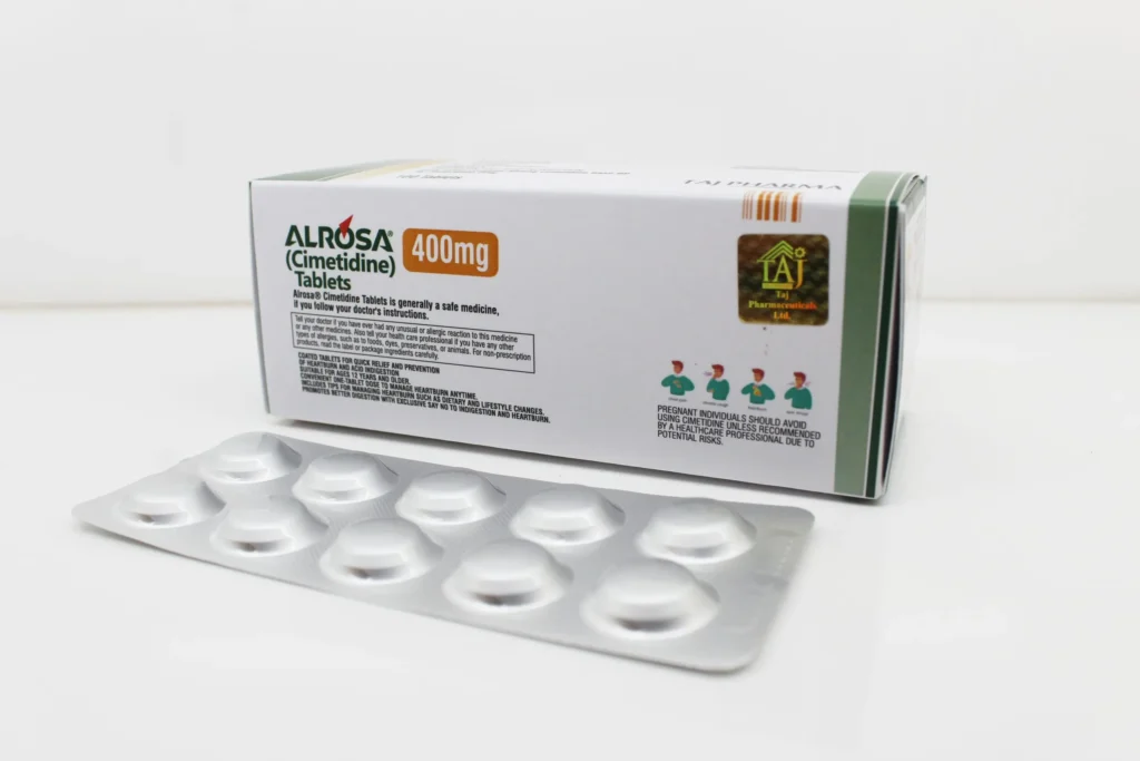 Cimetidine Tablets 400mg Manufacturer Supplier in India