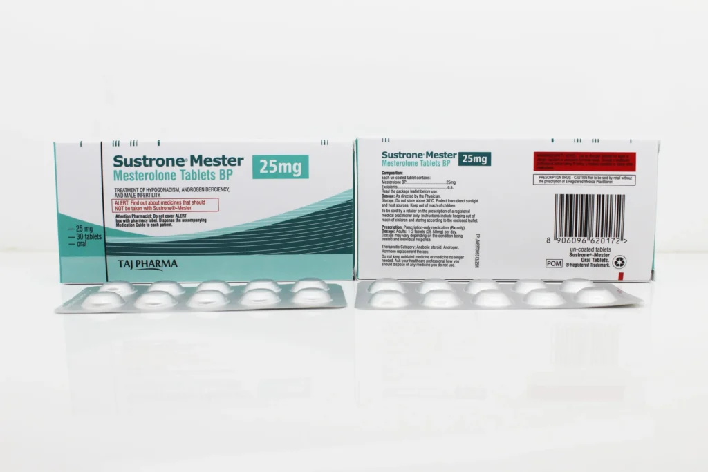 Mesterolone Tablets 25mg Manufacturer Supplier in India
