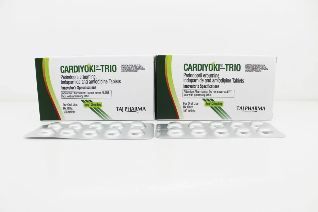 Perindopril erbumine, Indapamide, Amlodipine Tablets Manufacturer & Supplier in India