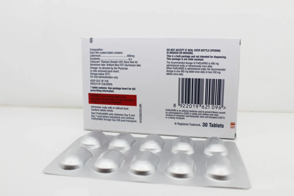 Letermovir Tablets 480mg Manufacturer, Supplier in Vapi, Gujarat