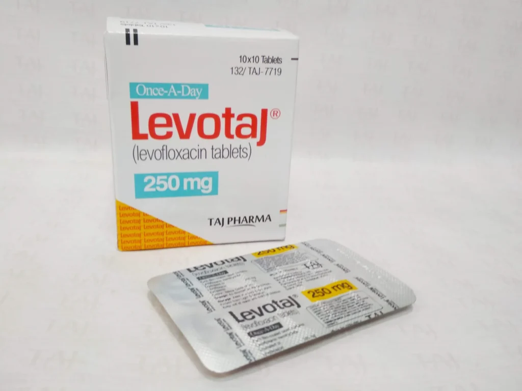 Levofloxacin Tablets 250mg (Levotaj) Taj Pharma