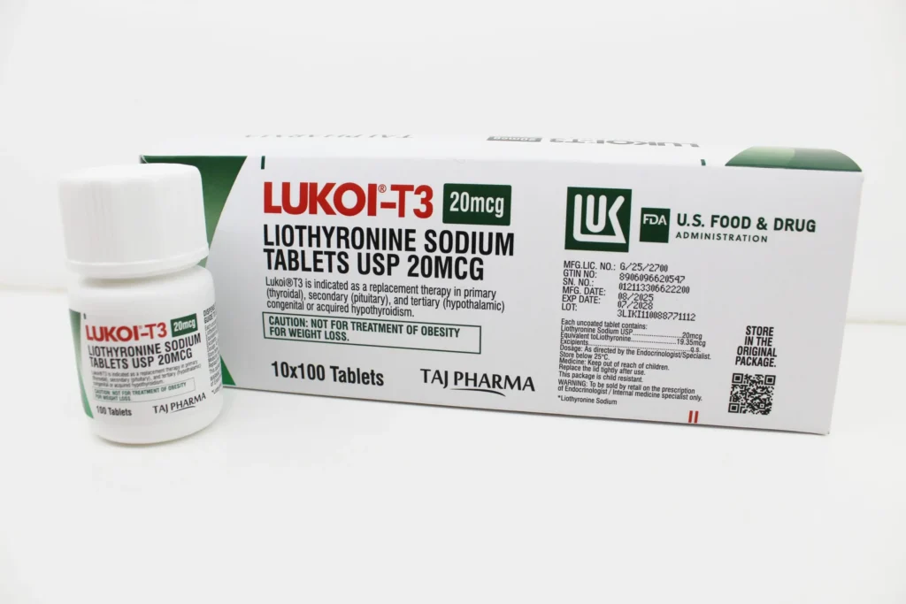 Liothyronine 20mcg Tablets Manufacturer Supplier and PCD Pharma Franchise