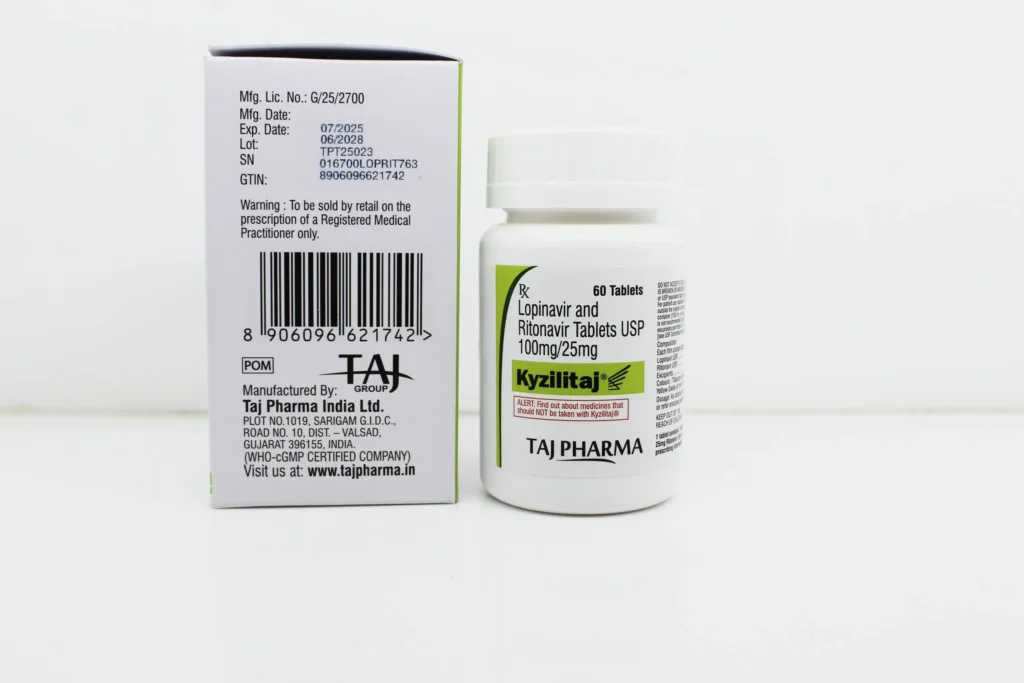 Lopinavir 100mg and Ritonavir 25mg Tablets Supplier in Vapi Gujarat