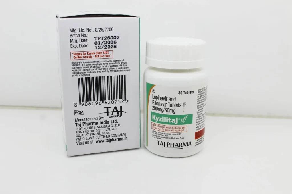 Lopinavir 200mg and Ritonavir 50mg Tablets Manufacturer Suppliers in India