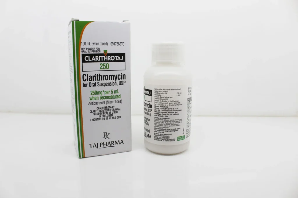 Clarithromycin for Suspension USP 250mg Supplier PAN India