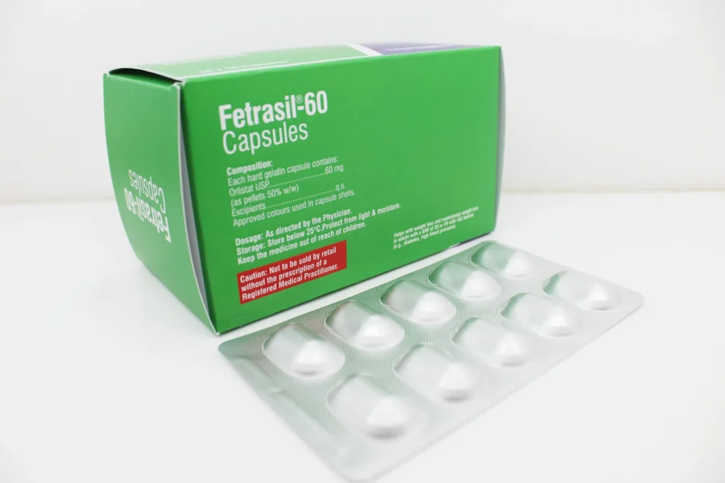 Manufacturer of Orlistat Capsules 60mg Supplier PAN India
