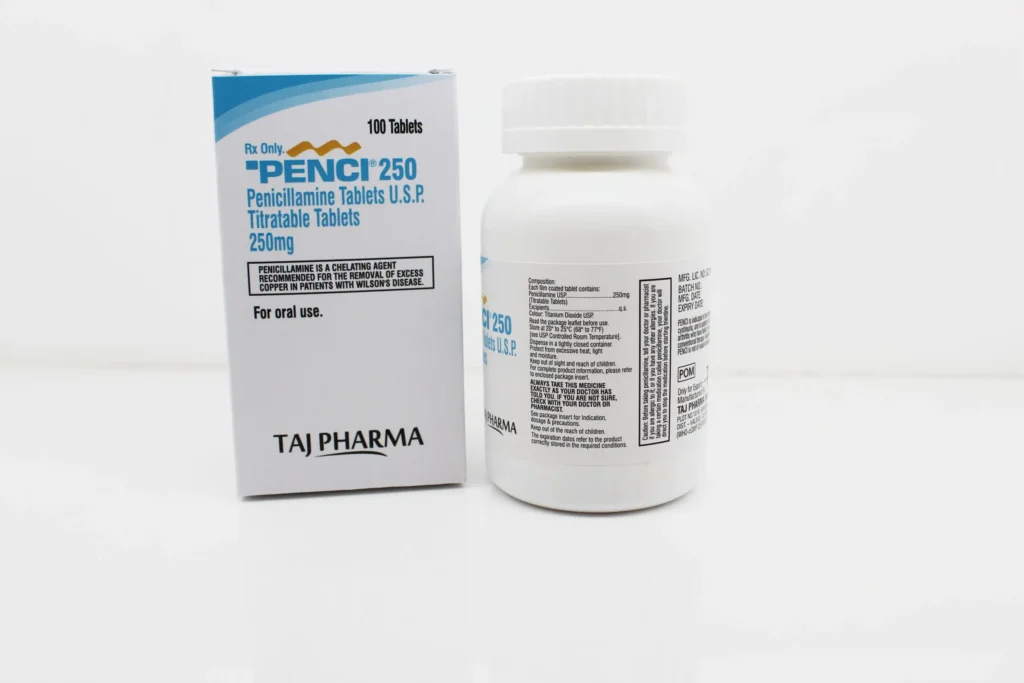 Penicillamine 250mg Tablets Supplier PAN India