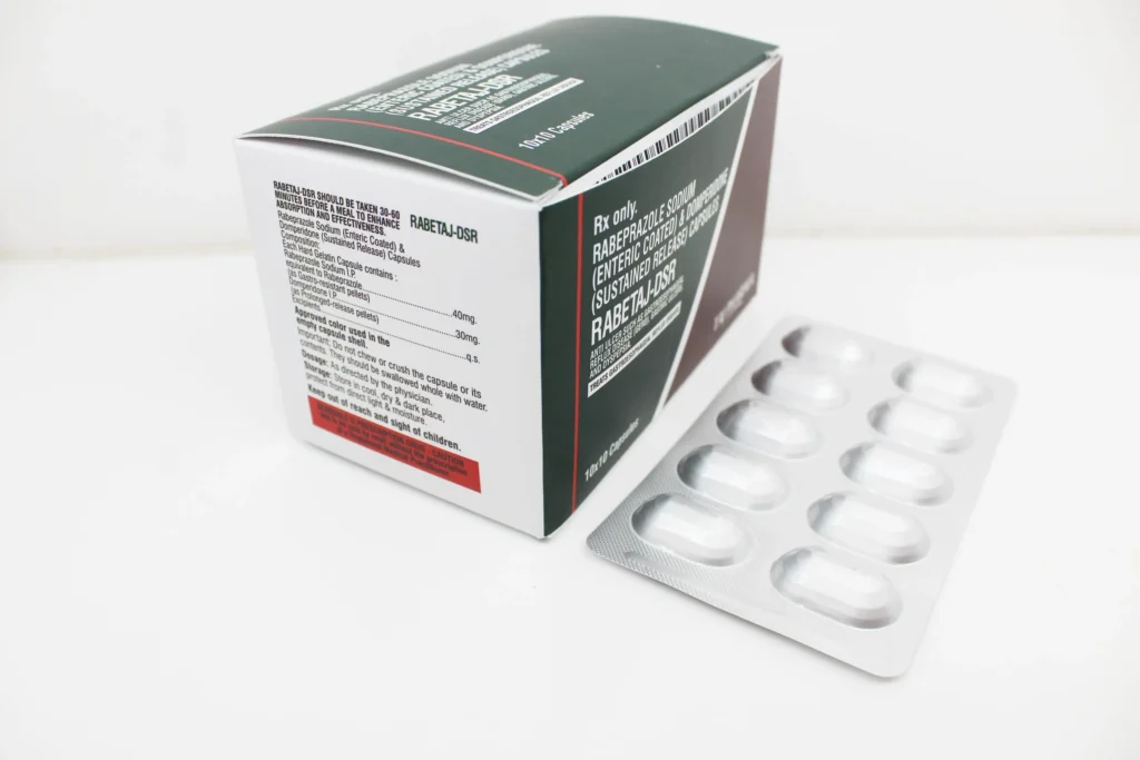 Rabeprazole 40mg Domperidone 30mg Capsules Supplier PAN India