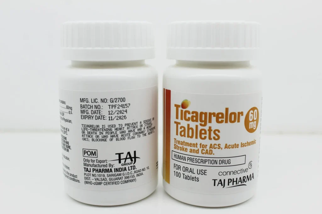 Ticagrelor 60mg Tablets Supplier PAN India