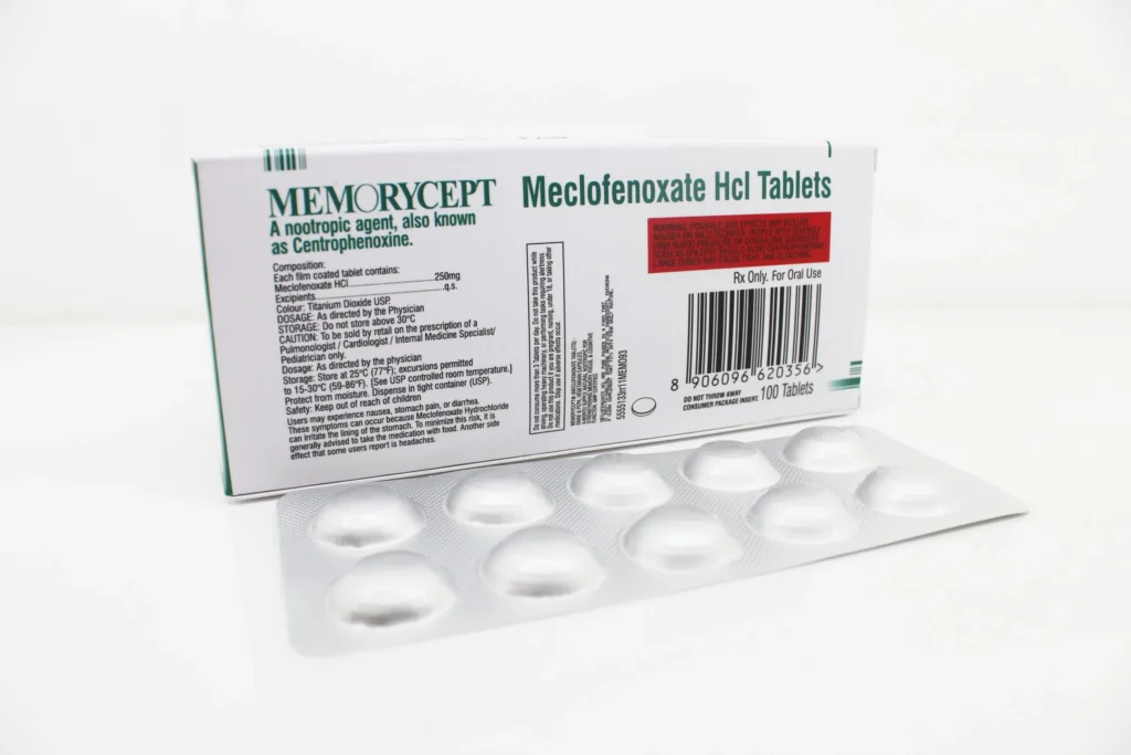 Meclofenoxate HCl Tablets 250mg Manufacturer Gujarat