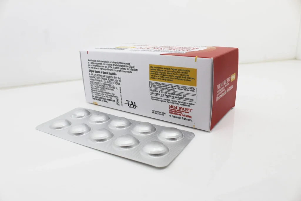 Meclofenoxat Tablets 500mg Manufacturer Supplier in Vapi Gujarat