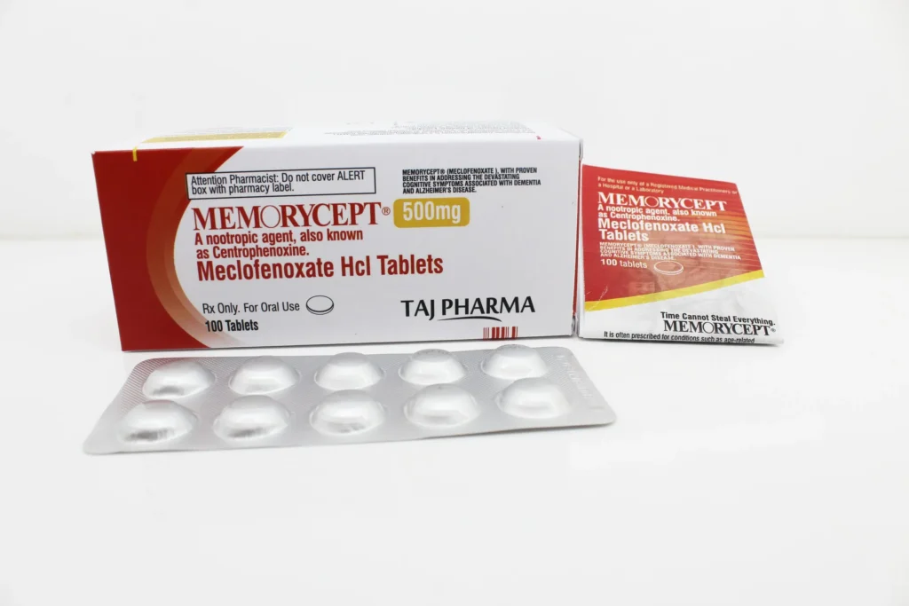 Meclofenoxate HCl Tablets 500mg Suppliers Exporters in India