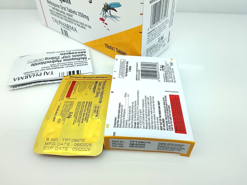 Mefloquine Hydrochloride Tablets 250mg Manufacturer Suppliers in India