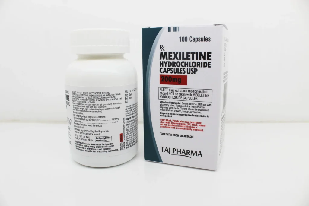 Mexiletine Hydrochloride Capsules 200mg Manufacturers India Pioneer Exporters