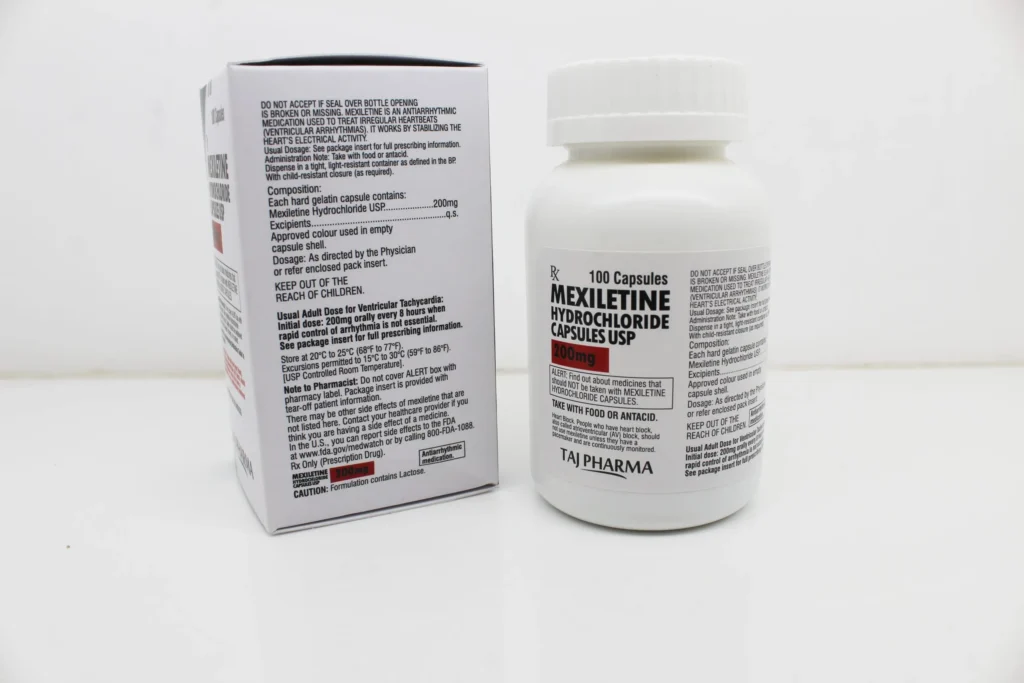 Mexiletine Hydrochloride Capsules 200mg Manufacturers PAN India Suppliers