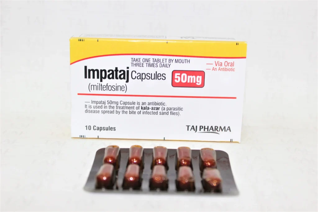 Miltefosine 50mg capsules Manufacturers India