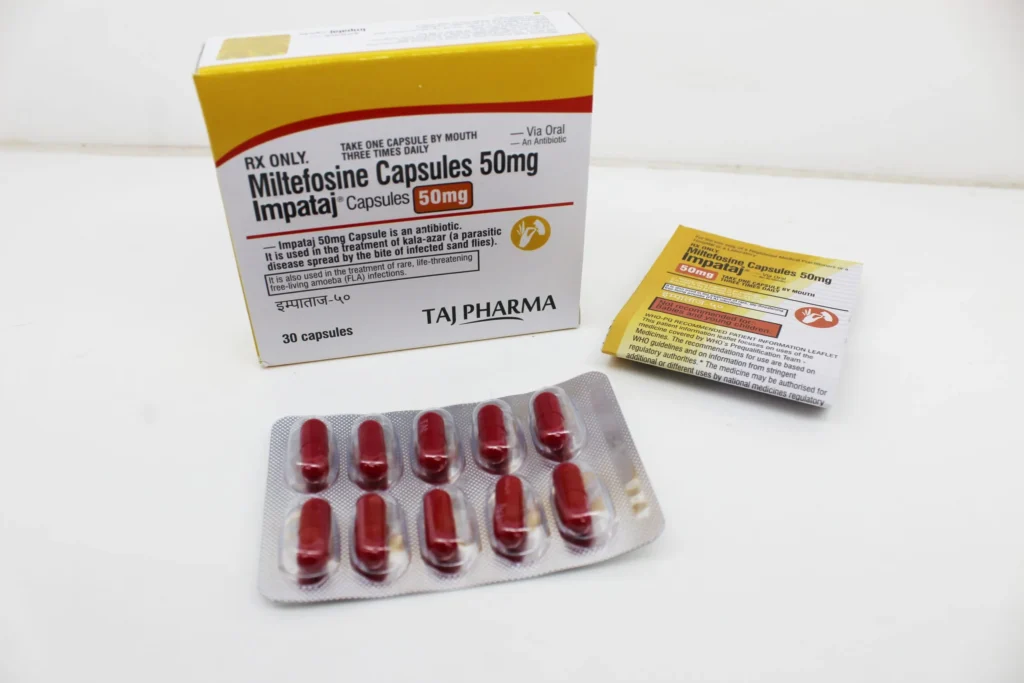 Miltefosine 50mg capsules PAN India Manufacturer