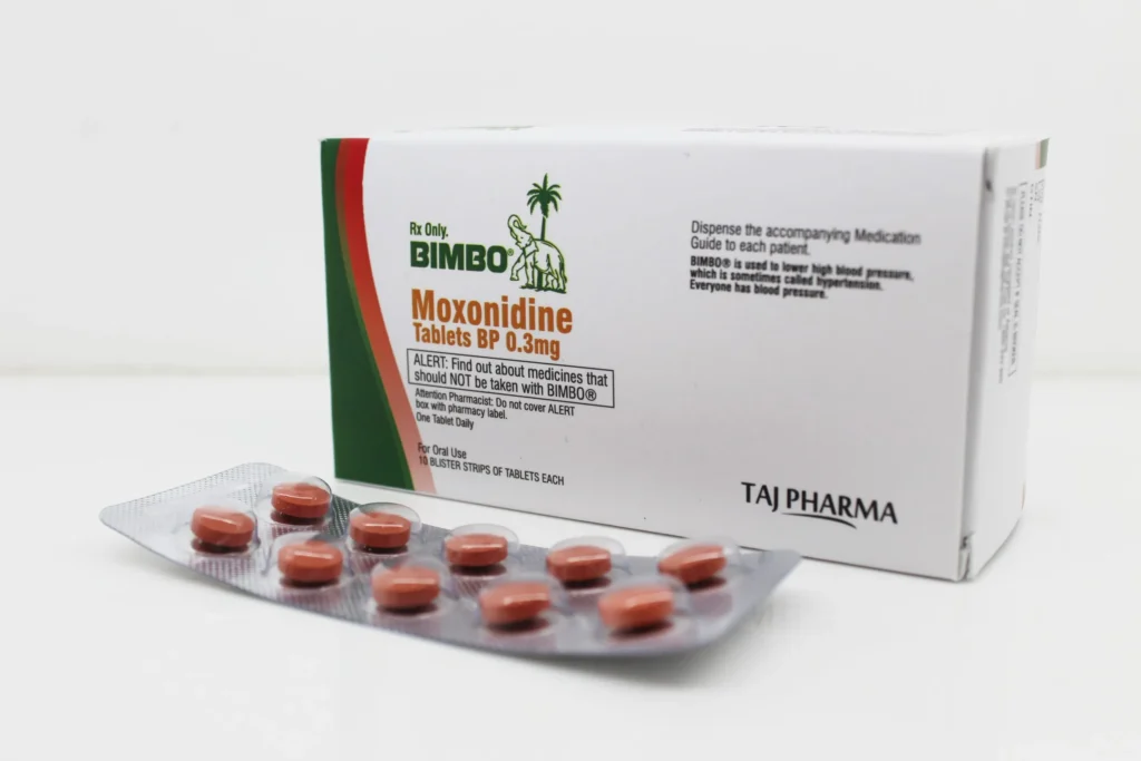 Moxonidine Tablets 0.3mg Manufacturer Suppliers in India